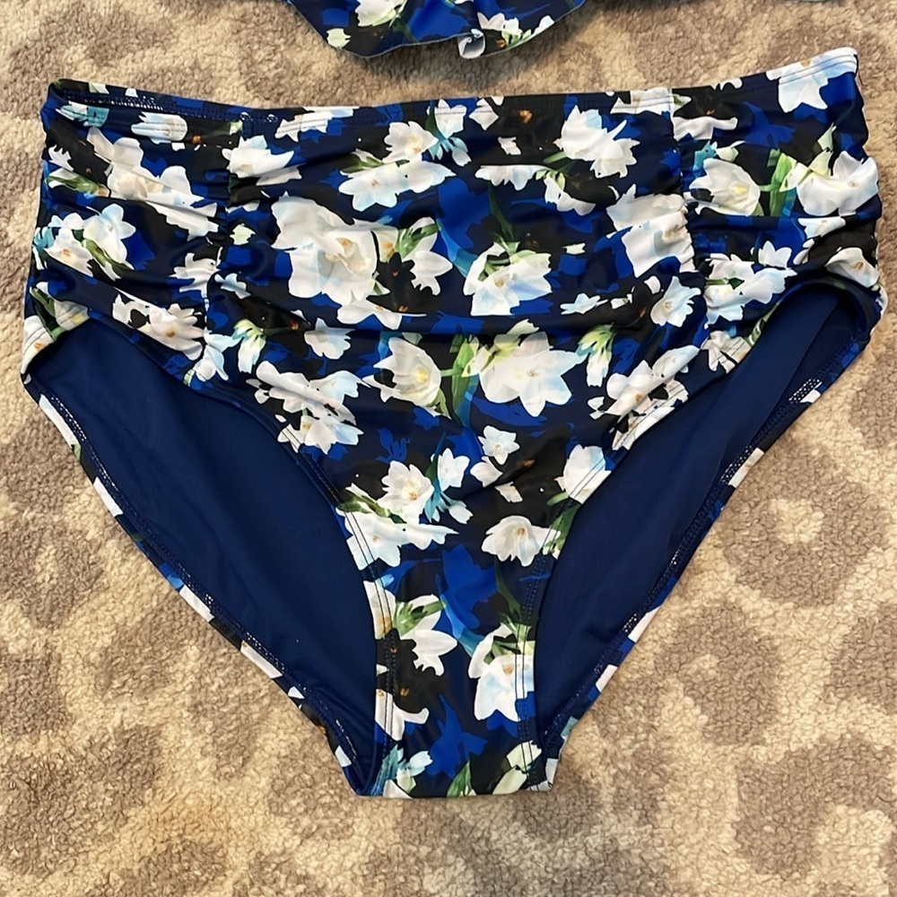 Nicole Miller Bikini Floral XL - Picture 2 of 8